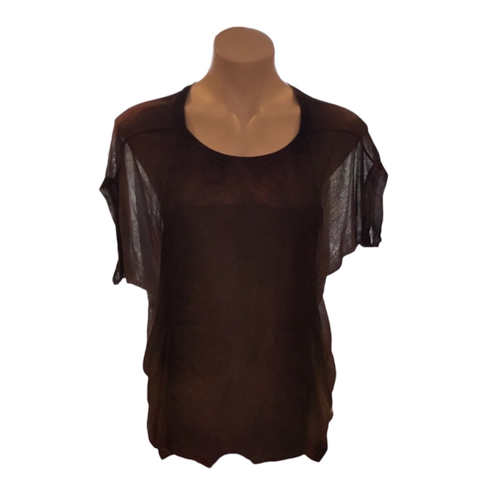 Cris Barros beautiful sheer top
